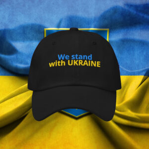 2025 Dad Hat Support Ukraine - We stand with Ukraine