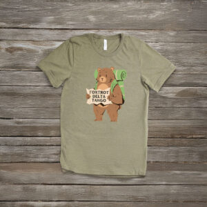 FDT Resist Bear Shirt, Foxtrot Delta Tango anti Trump t-shirt