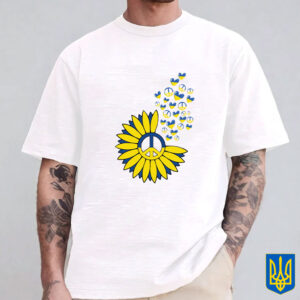 Freedom Ukraine - Support Ukraine - Floral Ukraine 2025 T-Shirt