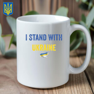 I Stand With Ukraine 2025 Mug - Proud Ukrainian