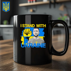 I Stand With Ukraine 2025 Mug - Zelensky