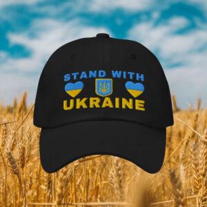 I Stand with Ukraine 2025 Dad Hat - Support Ukraine