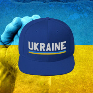 I Stand with Ukraine 2025 Hat - Ukraine Flag