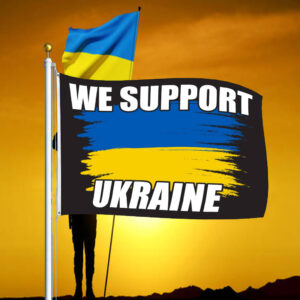 Offcial We Support Ukraine Flags