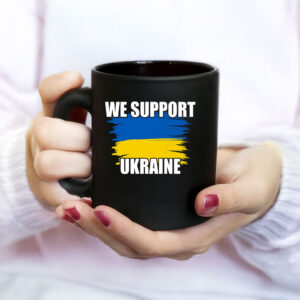 Offcial We Support Ukraine Mugs