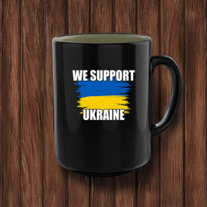 Offcial We Support Ukraine Mugs
