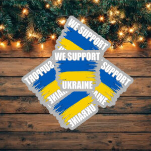 Offcial We Support Ukraine Sticker ,Car Magnets