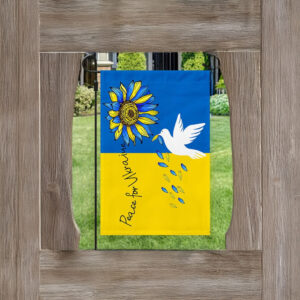 Peace For Ukraine Flag, Flag and Yard Sign for Outdoor