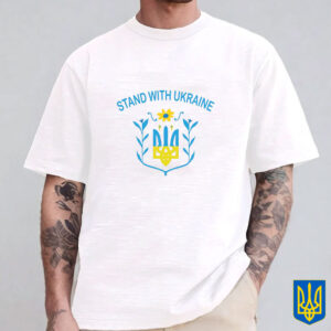 Stand With Ukraine Tryzub 2025 T-Shirt