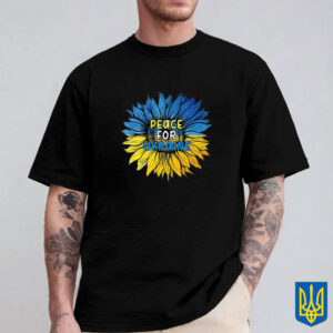 Sunflower Ukraine - Pray for Ukraine 2025 T-Shirt - Proud Ukrainian