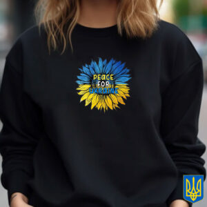 Sunflower Ukraine - Pray for Ukraine 2025 T-Shirt - Proud Ukrainian