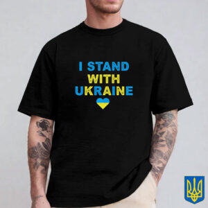 Support Ukraine - I Stand with Ukraine 2025 T-Shirt