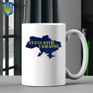 Support Ukraine - Ukrainian Map 2025 Mug
