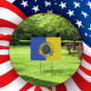 Ukraine Garden Yard Sign