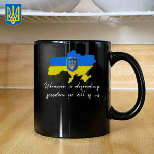 Ukraine Is Defending Freedom For All Of Us 2025 Mug