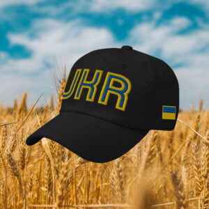 Ukraine National Flag Retro UKR Soccer Baseball Hat