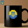 Ukraine Support 2025 Mug - Ukraine Emblem