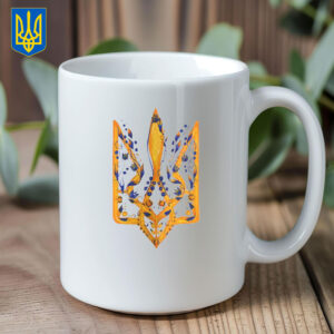 Ukraine Trident 2025 Mug - Stand With Ukraine