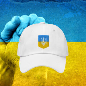 Ukrainian 2025 Flag Hat With Ukrainian Symbols