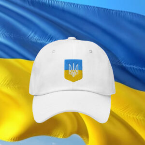 Ukrainian 2025 Flag Hat With Ukrainian Symbols