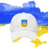 Ukrainian 2025 Flag Hat With Ukrainian Symbols