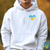 Ukrainian Flag Heart 2025 T-Shirt