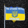 We Stand With Ukraine Flags