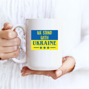 We Stand With Ukraine, Freedom for Ukraine Mug