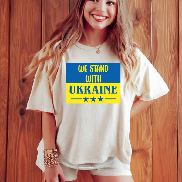 We Stand With Ukraine, Freedom for Ukraine T-Shirt