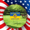 We Stand with Ukraine Yard Sign Support Ukraine