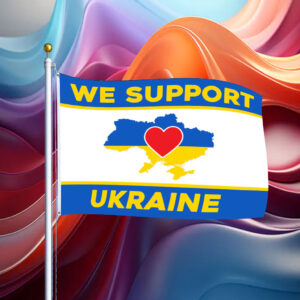 We Support Ukraine FLag