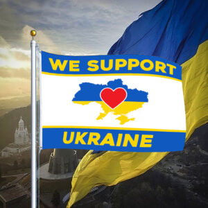 We Support Ukraine FLag